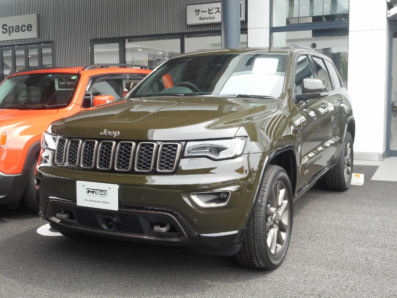 Jeep グランドチェロキー75th限定車のご紹介 | grand-cherokeeブログ